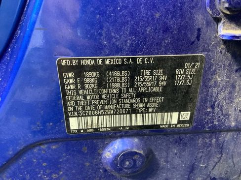 Used 2021 Honda HR-V EX image 37