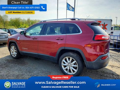 Used 2015 Jeep Cherokee Limited AWD/4WD image 3