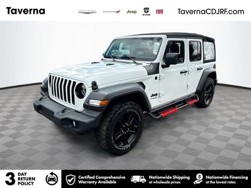 Used 2022 Jeep Wrangler Unlimited Sport AWD/4WD image 1