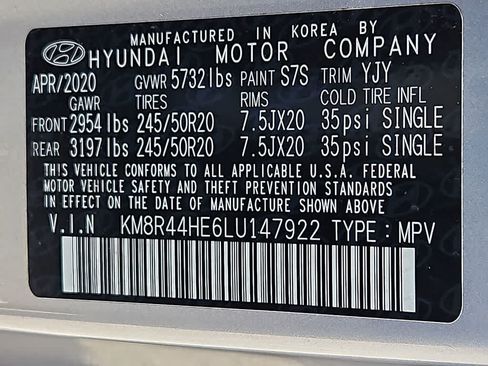 Used 2020 Hyundai Palisade SEL FWD image 29
