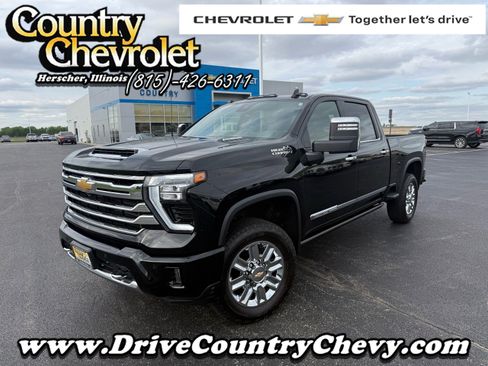 Used 2024 Chevrolet Silverado 2500 High Country w/ High Country Premium Package AWD/4WD image 1