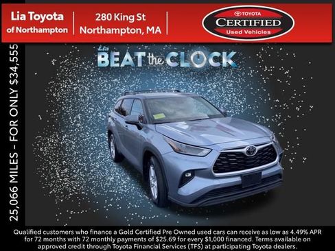 Certified 2022 Toyota Highlander LE image 1
