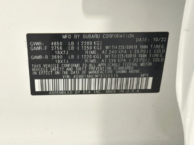 Used 2023 Subaru Outback Limited AWD/4WD image 26