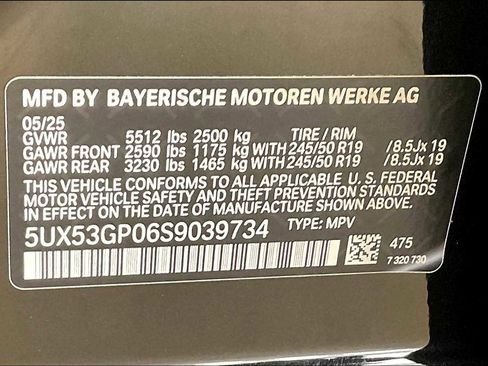 New 2025 BMW X3 xDrive30i w/ Convenience Package image 18