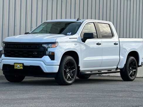 Used 2024 Chevrolet Silverado 1500 Custom w/ Turbomax Blackout Package image 8