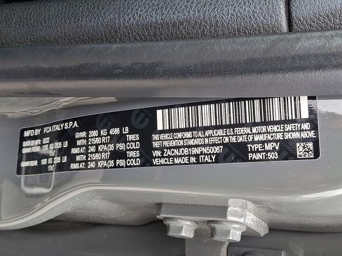 Used 2022 Jeep Renegade Latitude w/ Convenience Group image 25