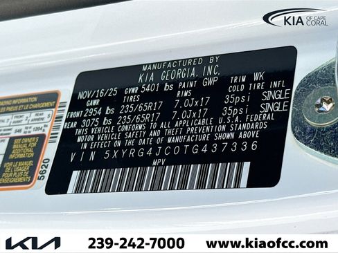 New 2026 Kia Sorento LX FWD image 40