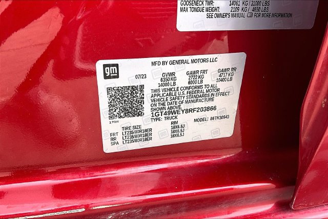 Used 2024 GMC Sierra 3500 Denali w/ Denali Reserve Package AWD/4WD image 32