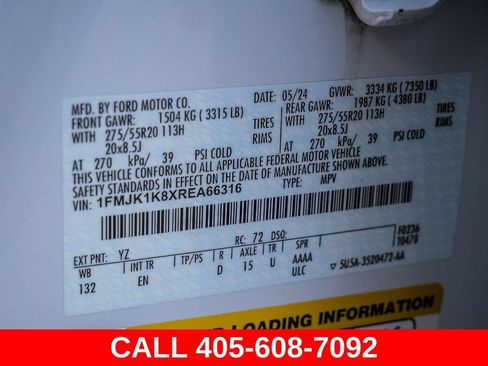 Used 2024 Ford Expedition Max Limited RWD image 48