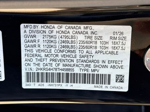 New 2026 Honda CR-V EX-L image 28