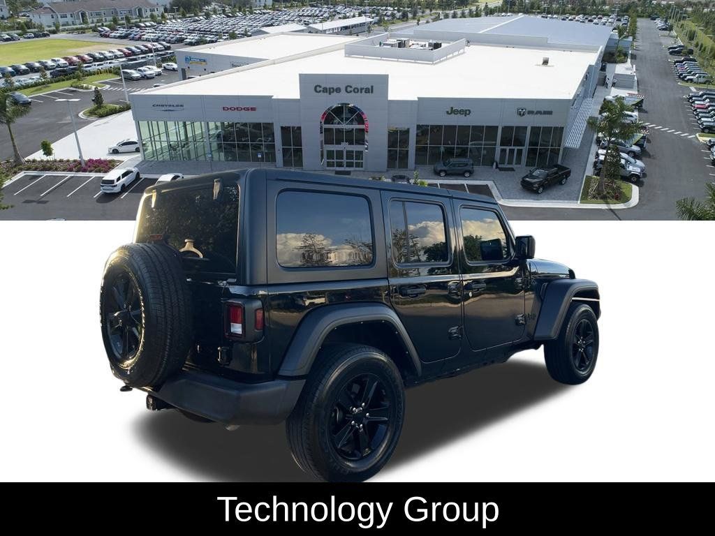 Certified 2022 Jeep Wrangler Unlimited Sport AWD/4WD image 5