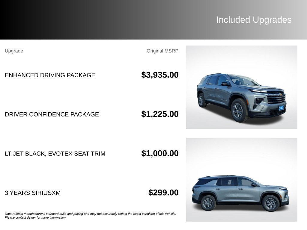 New 2026 Chevrolet Traverse LT w/ Enhanced Driving Package FWD image 3