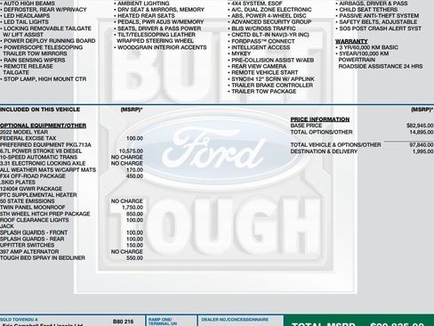 Used 2022 Ford F350 Platinum image 2