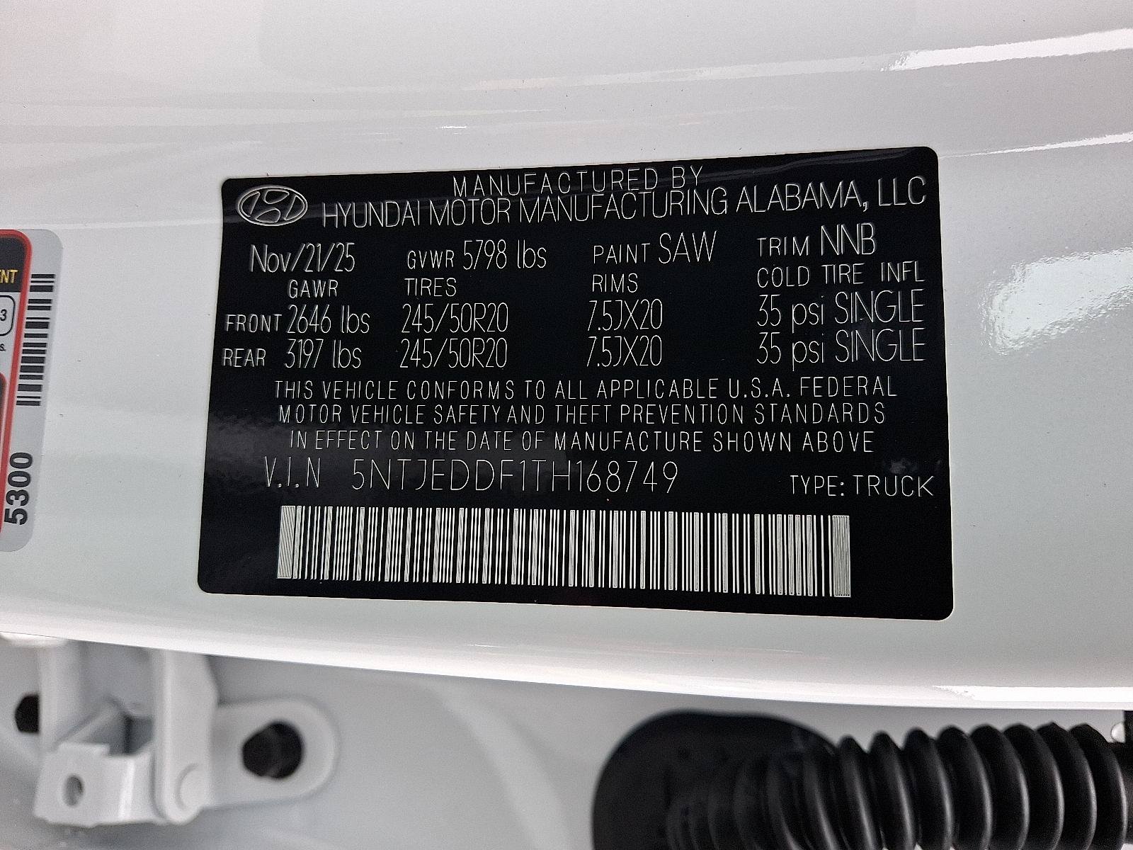 New 2026 Hyundai Santa Cruz Limited AWD/4WD image 18