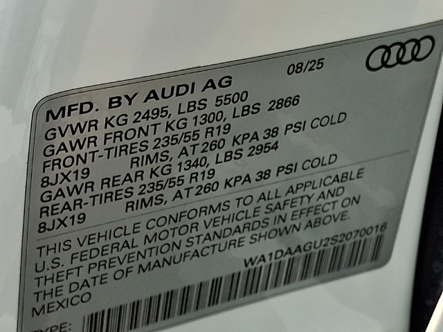 Certified 2025 Audi Q5 Premium w/ Convenience Package AWD/4WD image 27