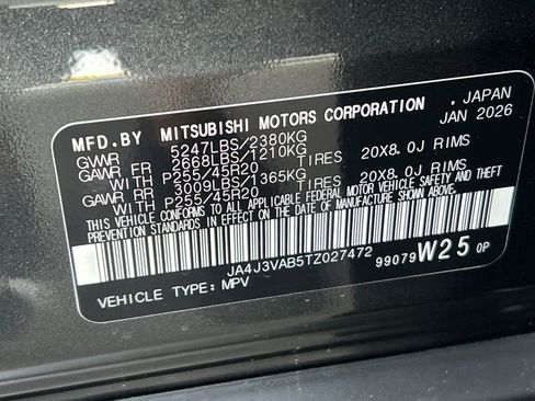 New 2026 Mitsubishi Outlander SE FWD image 28