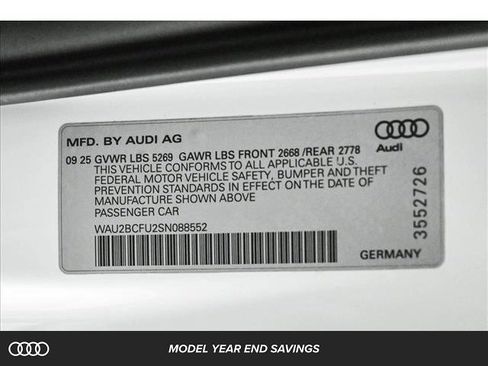 New 2025 Audi A5 2.0T Premium Plus image 1