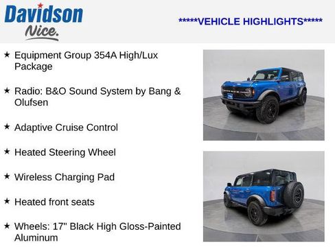 Certified 2024 Ford Bronco Wildtrak AWD/4WD image 4