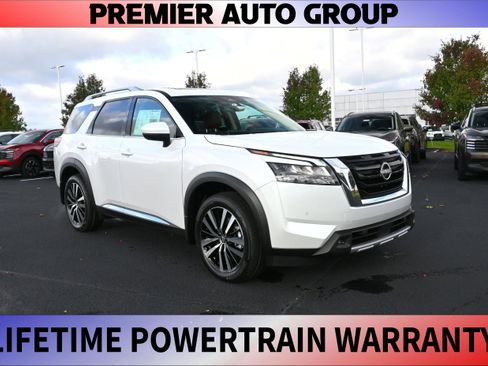 New 2025 Nissan Pathfinder Platinum w/ Cargo Package image 1