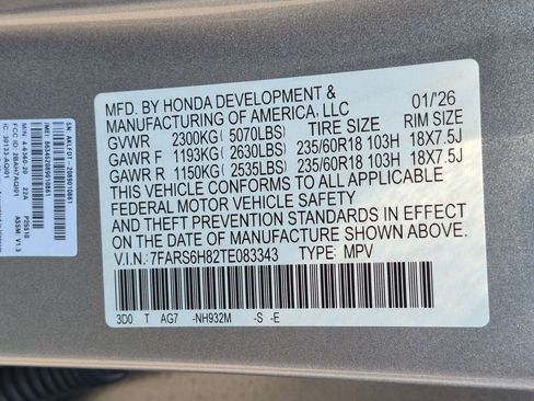 Used 2026 Honda CR-V Sport-L image 33