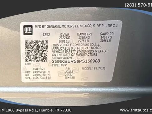 Used 2023 Chevrolet Blazer RS FWD image 18