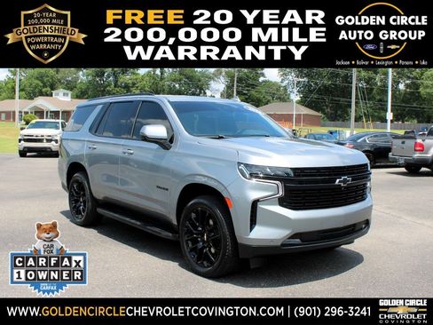 Used 2023 Chevrolet Tahoe RST w/ Luxury Package RWD image 1