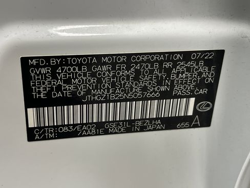 Used 2022 Lexus IS 350 F Sport RWD image 34