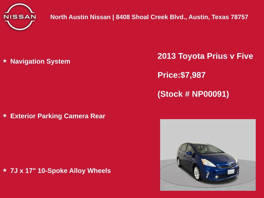 Used 2013 Toyota Prius V Five FWD image 11