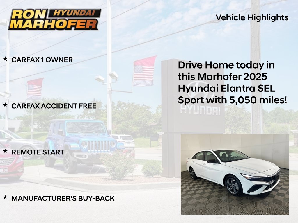 Used 2025 Hyundai Elantra Sport FWD image 15