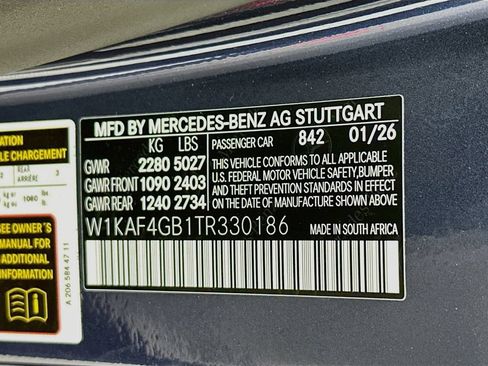 Certified 2026 Mercedes-Benz C 300 Sedan image 33