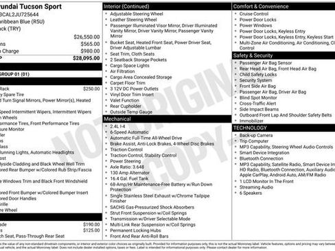 Used 2018 Hyundai Tucson Sport image 9