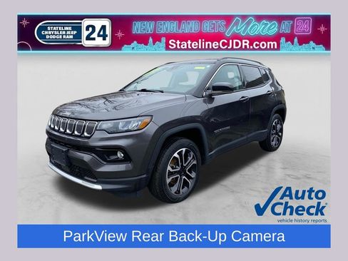 Used 2022 Jeep Compass Limited AWD/4WD image 1