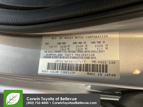 Used 2016 MAZDA MAZDA6 Grand Touring w/ GT Technology Package image 30