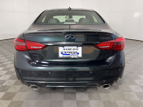 Used 2024 INFINITI Q50 Red Sport 400 w/ Black Opal Edition image 8