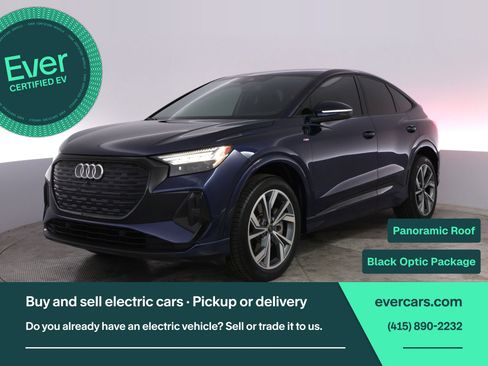 Used 2024 Audi Q4 e-tron Prestige AWD/4WD image 1