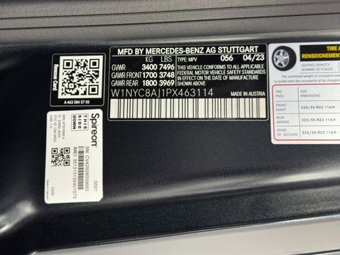 Used 2023 Mercedes-Benz G 63 AMG Squared w/ AMG Night Package Magno image 50