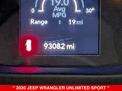 Used 2020 Jeep Wrangler Unlimited Sport AWD/4WD image 19