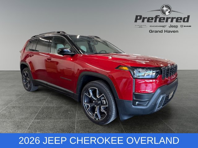 New 2026 Jeep Cherokee Overland w/ Advanced Pro Tech Group AWD/4WD image 1