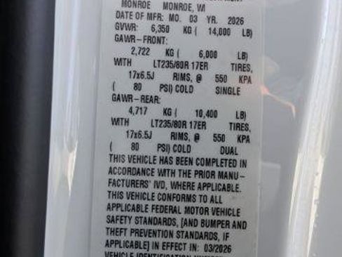 New 2026 Chevrolet Silverado 3500 W/T w/ WT Convenience Package AWD/4WD image 32