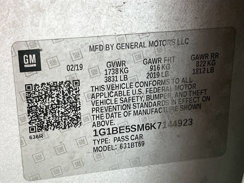 Used 2019 Chevrolet Cruze LT w/ LT Fleet Convenience Package FWD image 29