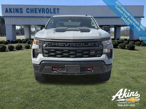 Certified 2025 Chevrolet Silverado 1500 Custom Trail Boss AWD/4WD image 3