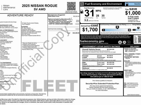 Used 2025 Nissan Rogue SV image 31