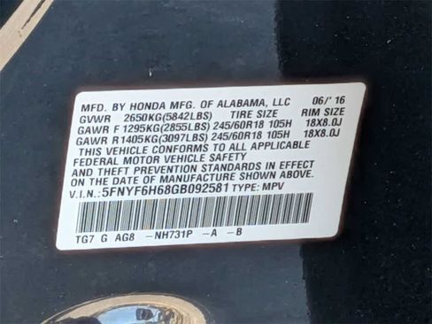 Used 2016 Honda Pilot EX-L image 34