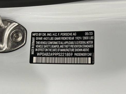 Certified 2023 Porsche 911 Carrera 4S image 53
