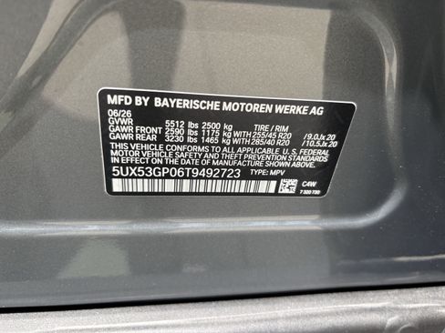 New 2026 BMW X3 xDrive30i AWD/4WD image 37