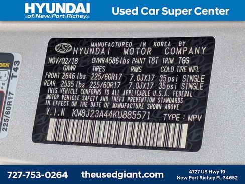 Used 2019 Hyundai Tucson SE FWD image 31