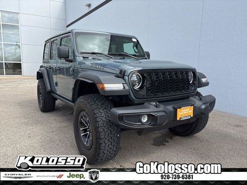 Certified 2025 Jeep Wrangler Unlimited Sport AWD/4WD image 1