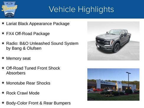 New 2025 Ford F150 Lariat w/ Equipment Group 502A High image 5