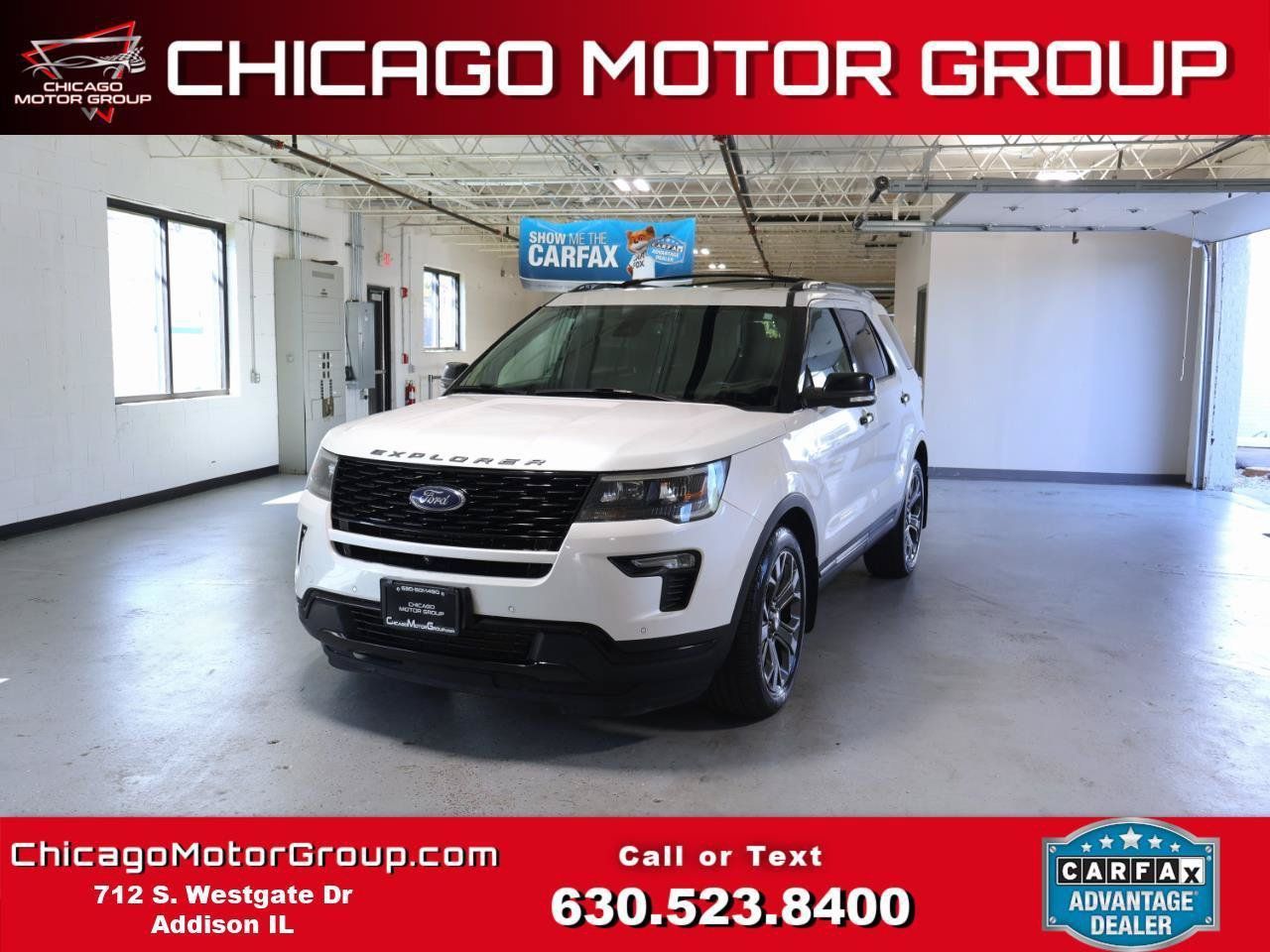 Used 2018 Ford Explorer Sport AWD/4WD image 1