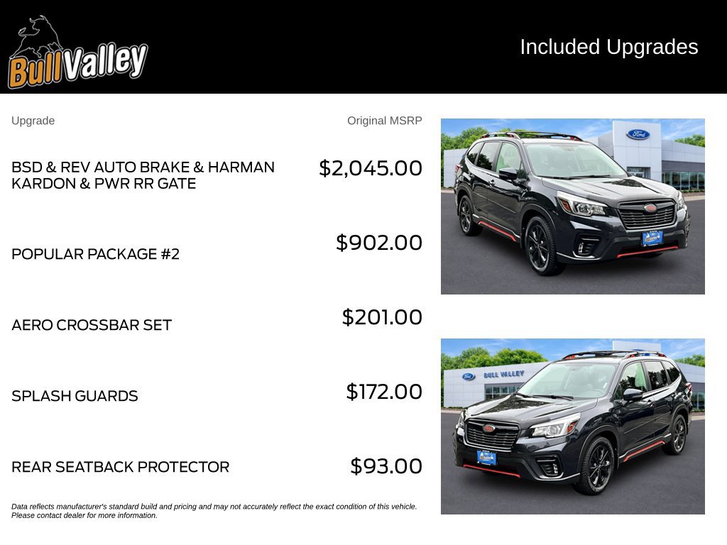 Used 2019 Subaru Forester Sport w/ Popular Package #2 AWD/4WD image 9